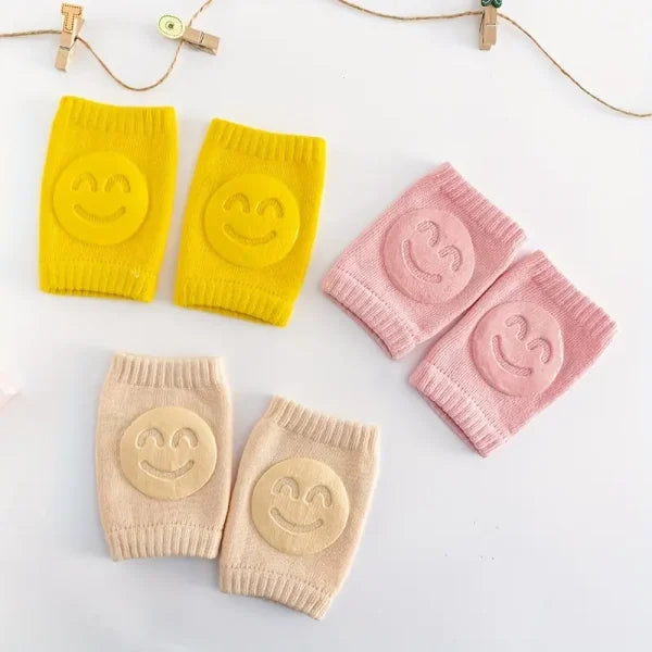 Soft & Protective Baby Knee Pads (2 Pcs) – Cushioned Comfort for Crawling Infants & Active Toddlers