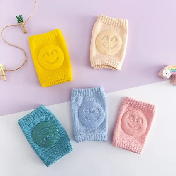 Soft & Protective Baby Knee Pads (2 Pcs) – Cushioned Comfort for Crawling Infants & Active Toddlers