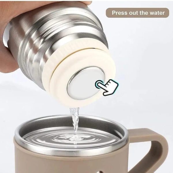 1 Cup Vacuum Insulated Water Bottle Gift Set – 500ml Thermos 304 Stainless Steel Creative Packaging Random Color