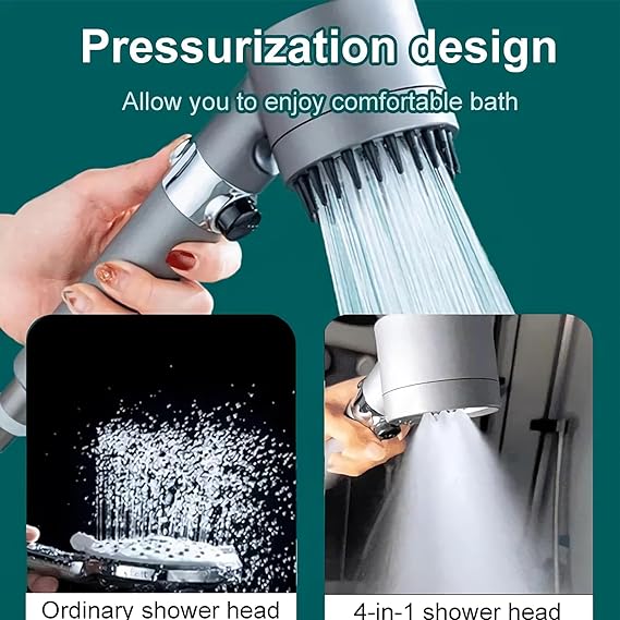 š 3 Modes High Pressure Shower Head šæ | Handheld & Massage Spray | With Built-in Filter š§