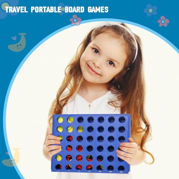 π§ π― 4 In A Row Board Game For Kids β Fun Travel & Party Game (Random Color) ππ§©