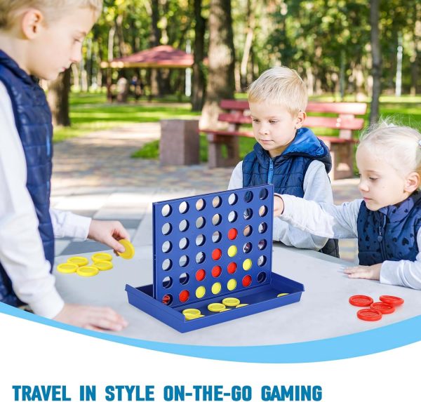 π§ π― 4 In A Row Board Game For Kids β Fun Travel & Party Game (Random Color) ππ§©