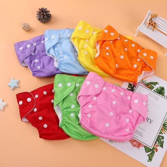 Baby Washable Reusable Diapers – Adjustable, Flexible Training Pants for Toddlers Eco-Friendly Cloth Diaper for Boys & Girls