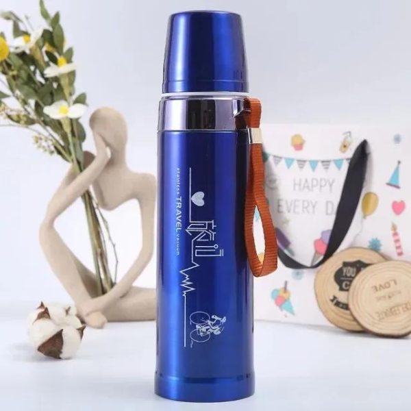 Sports Vacuum Flask – Stainless Steel Water Bottle for Hot & Cold Drinks, Leak-Proof & Insulated Thermos
