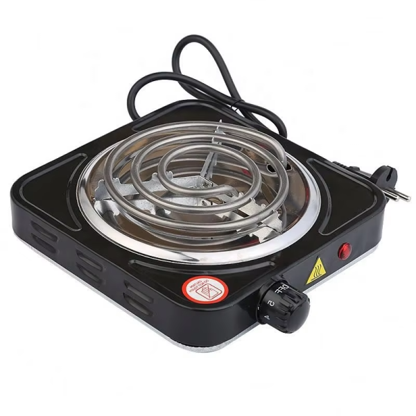Fast Heating Electric Hot Plate – Compact Stove for Quick Cooking (Random Color)
