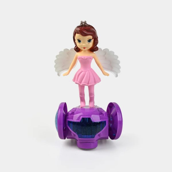 Princess Balance Car Toy with Lights & Music – Premium Princess Doll for Baby Girls Random Color Surprise