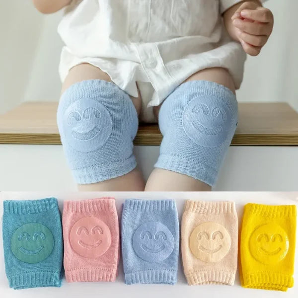 Soft & Protective Baby Knee Pads (2 Pcs) – Cushioned Comfort for Crawling Infants & Active Toddlers