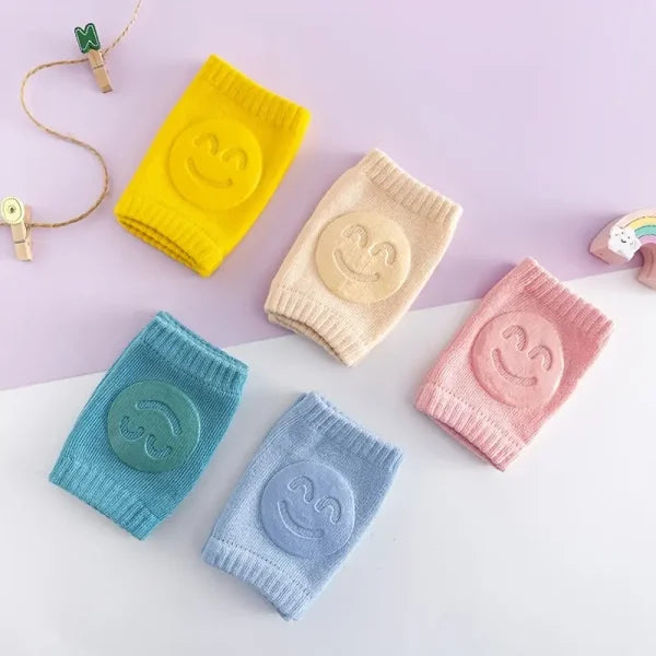 Soft & Protective Baby Knee Pads (2 Pcs) – Cushioned Comfort for Crawling Infants & Active Toddlers