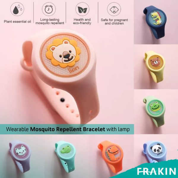 1 Pc Kid-friendly Mosquito Repellent Wristband | Anti-repellent Mosquito Band For Kids