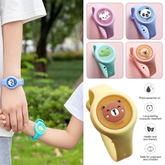 1 Pc Kid-friendly Mosquito Repellent Wristband | Anti-repellent Mosquito Band For Kids