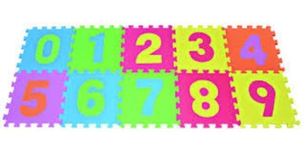 10pcs Soft Foam Number Puzzle Mat for Kids – Colorful EVA Interlocking Floor Tiles  Educational Play Mat for Toddlers & Baby Learning Fun