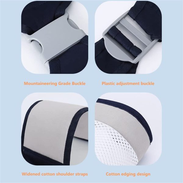 1pc Baby Carrier, Ergonomic Baby Strap One Shoulder Labor-saving Polyester Baby Half Wrapped Sling