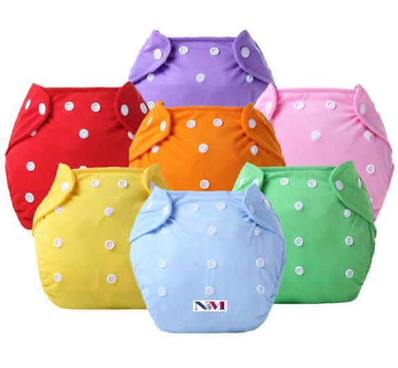 Baby Washable Reusable Diapers – Adjustable, Flexible Training Pants for Toddlers  Eco-Friendly Cloth Diaper for Boys & Girls