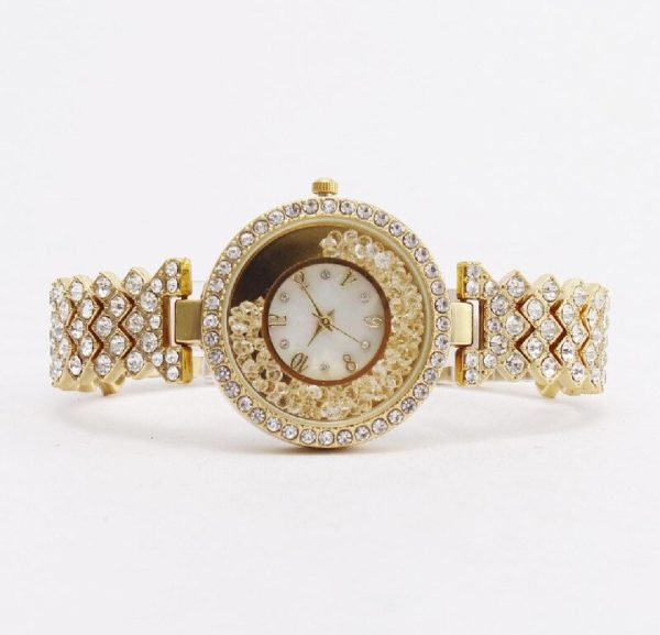 💎 Fashion Diamond Women’s Watch – Luxury Quartz Leisure Watch for Ladies (Without Box) ⌚✨