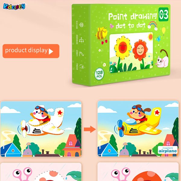Learning Books | Learning To Write School Workbook For Kids Tracing Lines | ( 128 Pages Stage 03)