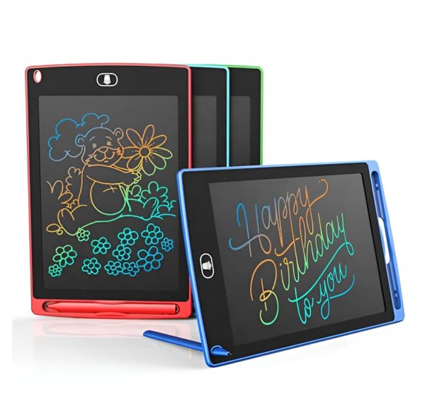 🖊️🌈 Multi-Color LCD Writing & Drawing Tablet – Kids Learning Tablet for Fun & Education 🎨📚
