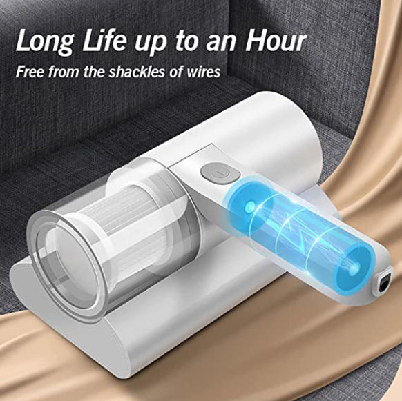 🛏️ Portable Electric Mite Removal Vacuum Cleaner – Powerful Handheld Bed & Mattress Cleaner 🧹⚡