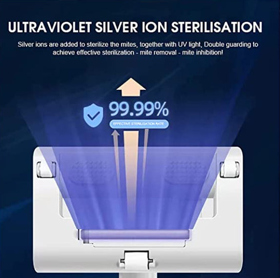 🛏️ Portable Electric Mite Removal Vacuum Cleaner – Powerful Handheld Bed & Mattress Cleaner 🧹⚡