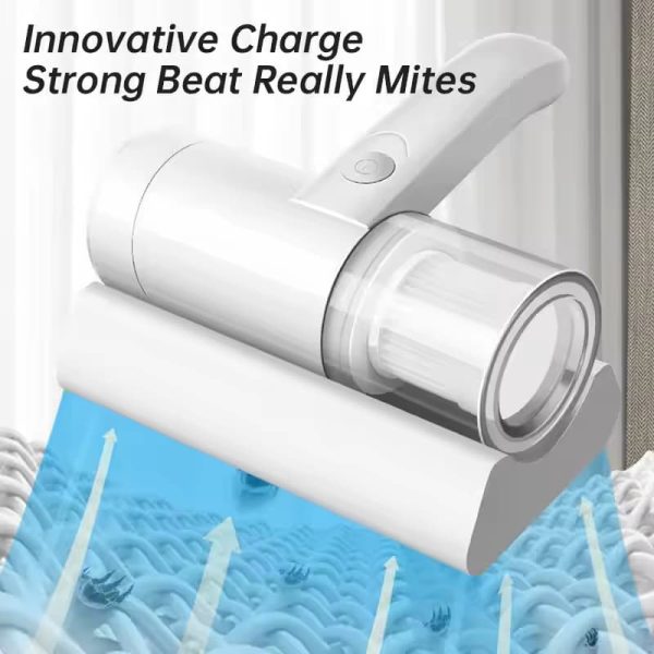 🛏️ Portable Electric Mite Removal Vacuum Cleaner – Powerful Handheld Bed & Mattress Cleaner 🧹⚡