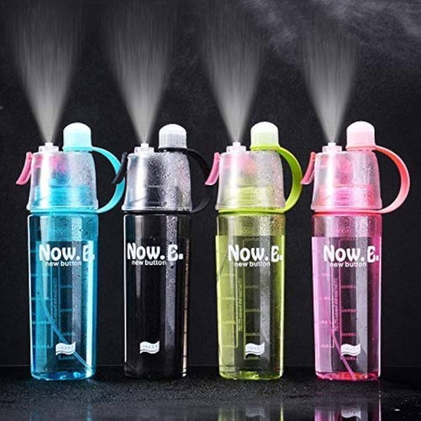 Hydramist Pro Spray Water Bottle – 500ml Ultra-Fine Mist for Skincare, Cleaning & Gardening  Glowspritz Design (Random Color)