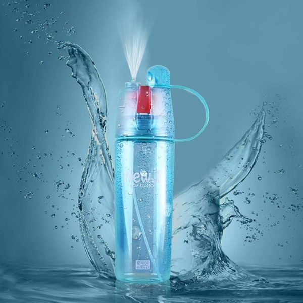 Hydramist Pro Spray Water Bottle – 500ml Ultra-Fine Mist for Skincare, Cleaning & Gardening  Glowspritz Design (Random Color)