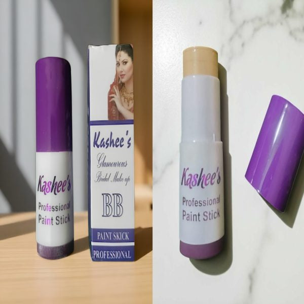 Kashee’s Paint Stick Foundation – Ivory Shade | Full Coverage Long-Lasting Makeup Stick for Girls